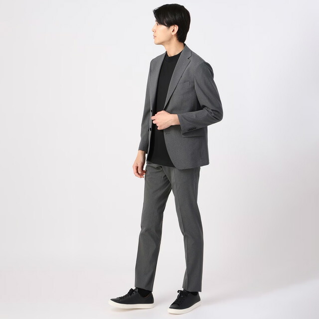 楽天市場】【洋服の青山】春夏 グレー系 スタイリッシュジャケット