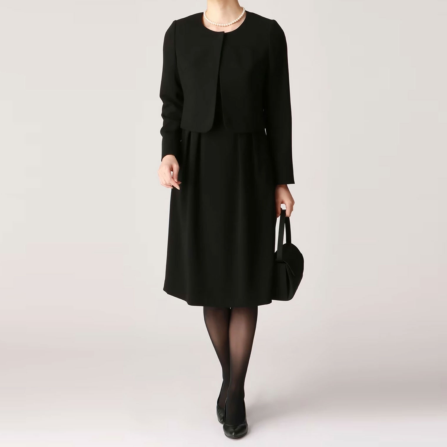 楽天市場】【洋服の青山】喪服 礼服 ワンピース ジャケット 2点 セット