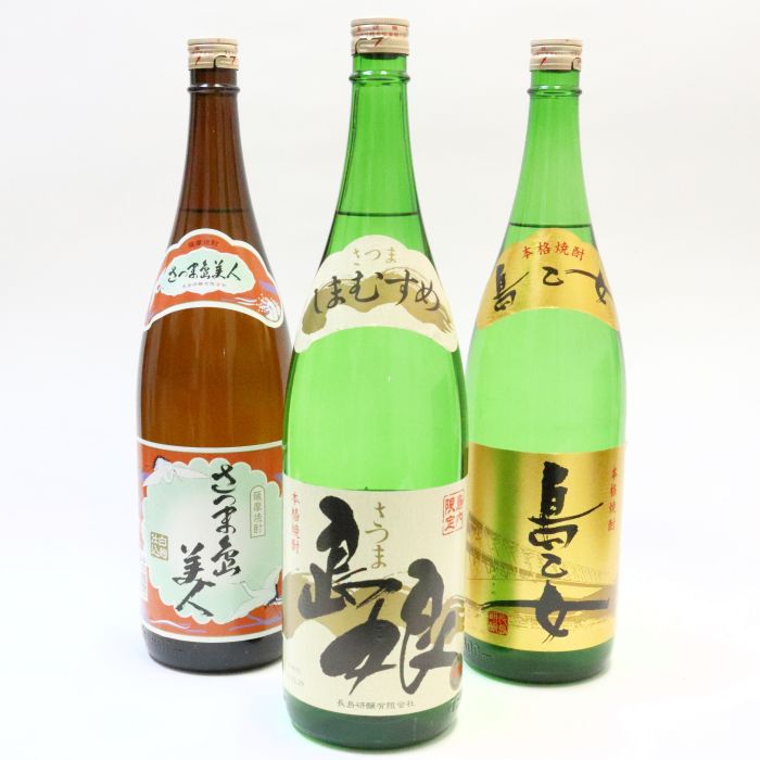 楽天市場】島娘＋島美人＋島乙女 (1800ml) 飲み比べ セット☆焼酎 芋