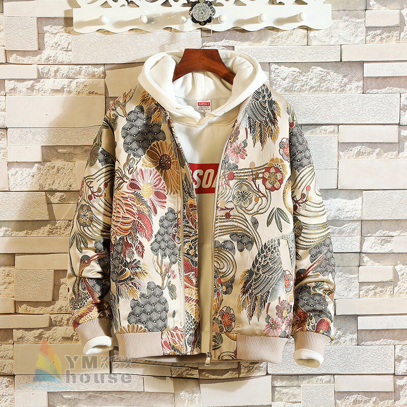 楽天市場】【送料無料】スタジャン メンズジャケット スカジャン