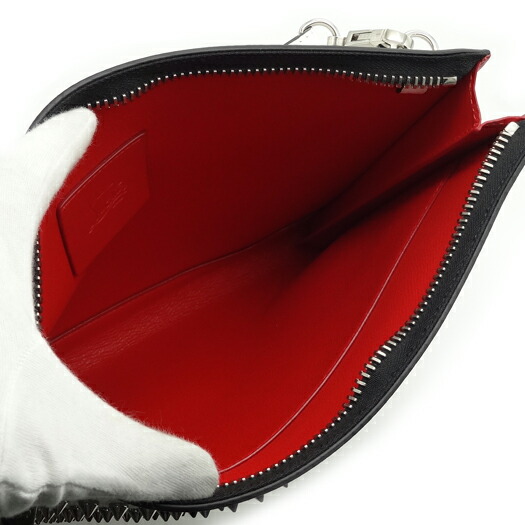 楽天市場】クリスチャンルブタン スカイポーチ スパイクスタッズ 2way