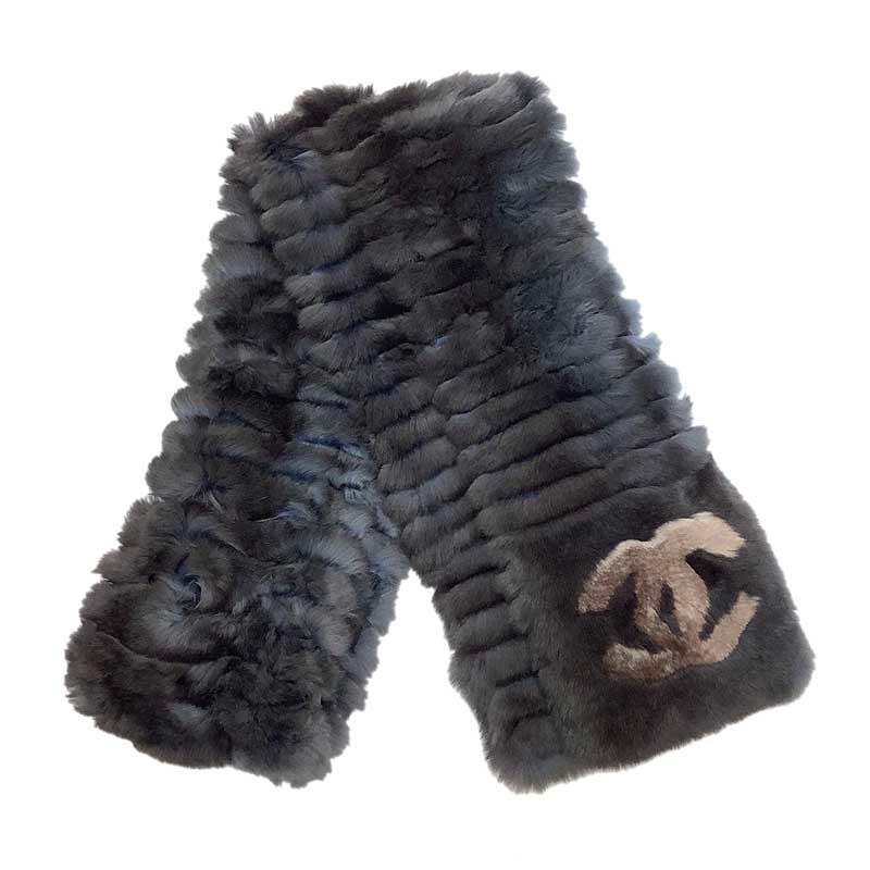 楽天市場】CHANEL シャネル マフラー オリラグ カシミヤ ブラウン