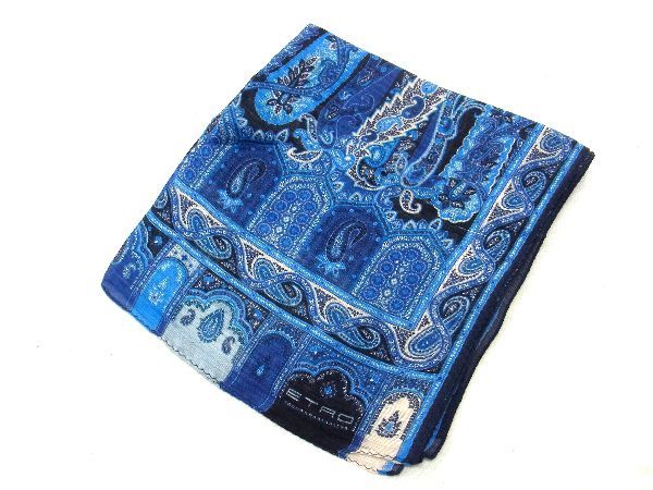 楽天市場】□新品□未使用□ ETRO エトロ シルク100% ペイズリー柄