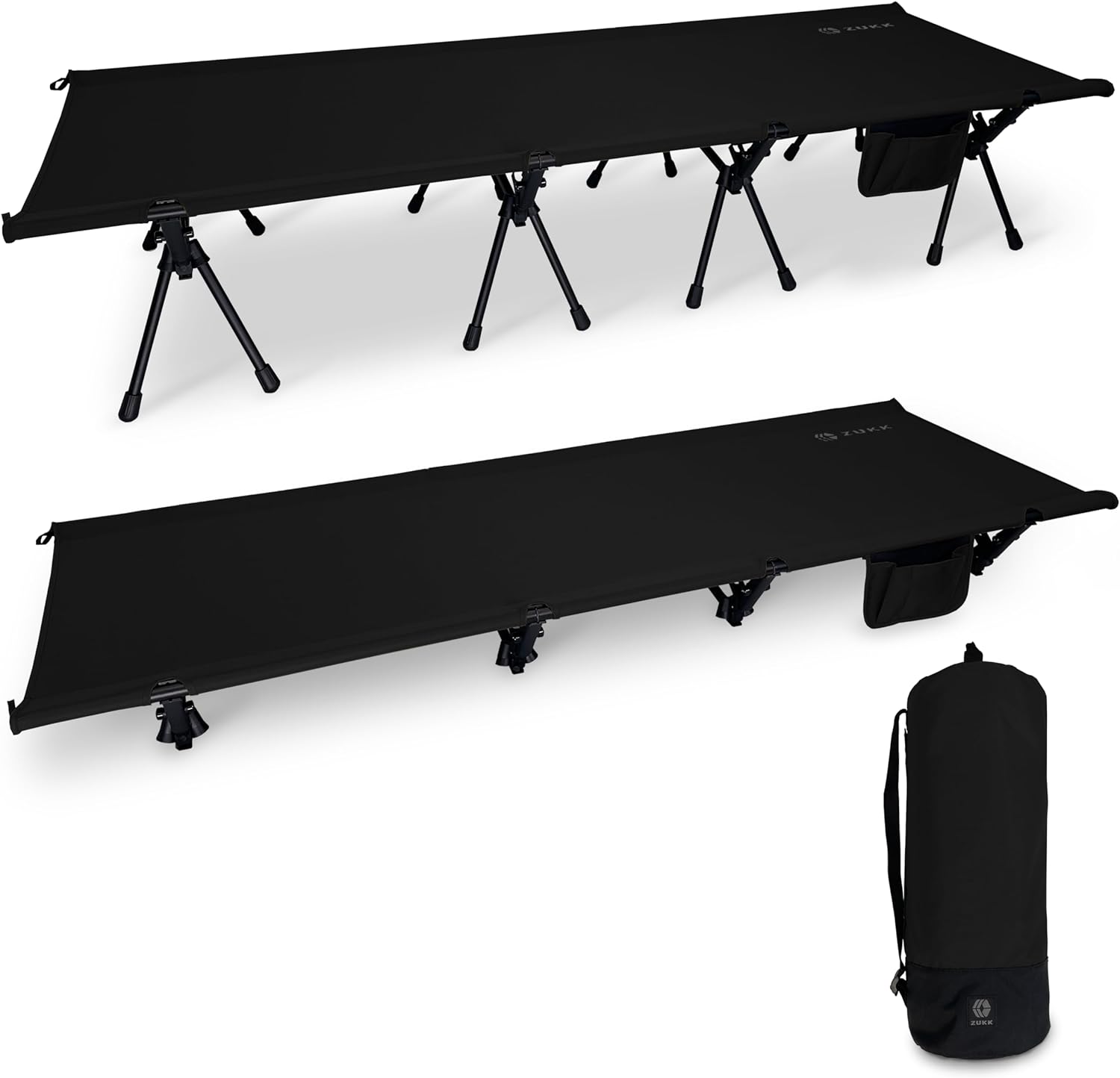 楽天市場】【公式】ZUKK(ズック) 2WAY コット 耐荷重200kg キャンプ