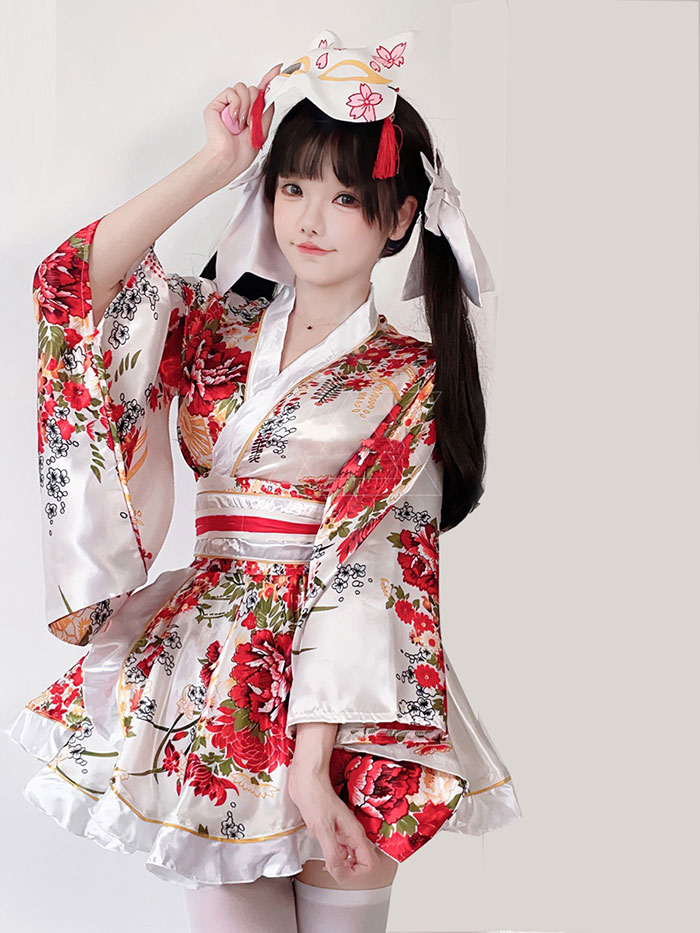 楽天市場】ハロウィン コスプレ 和服 着物 コスプレ 袴風 衣装 和風