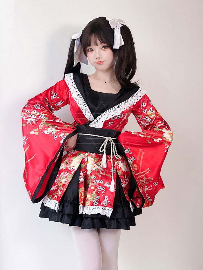 楽天市場】ハロウィン コスプレ 和服 着物 コスプレ 袴風 衣装 和風