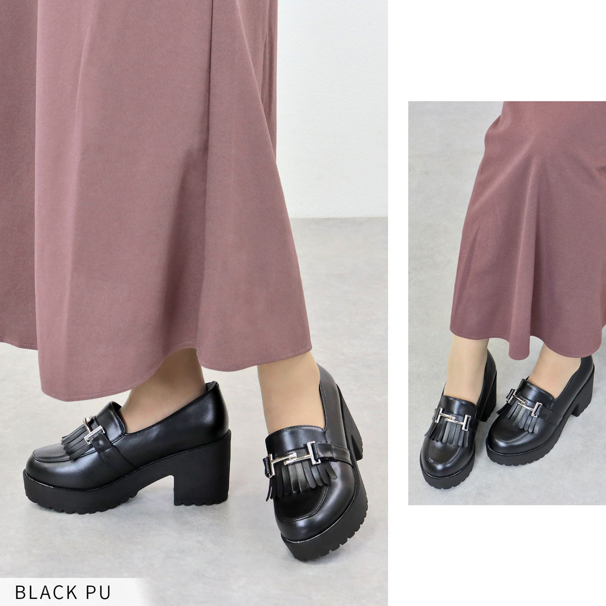 楽天市場】30%OFF 【ラスイチSALE】 ローファー レディース ハイヒール