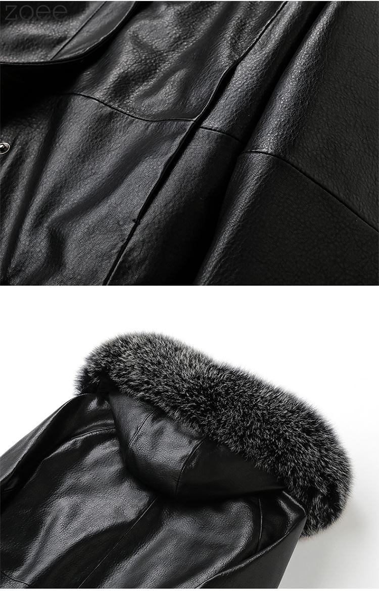 楽天市場】レザージャケット レディース 秋冬 フォックスファー付き