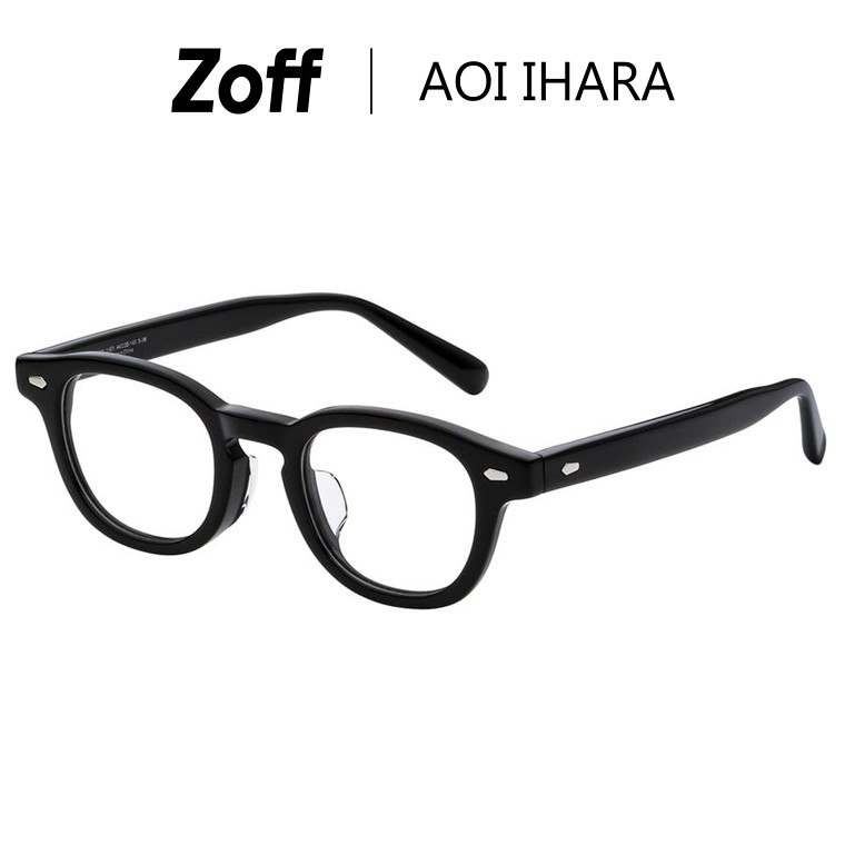 楽天市場】|ウェリントン型 めがね（ブラック） Zoff AOI IHARA ゾフ
