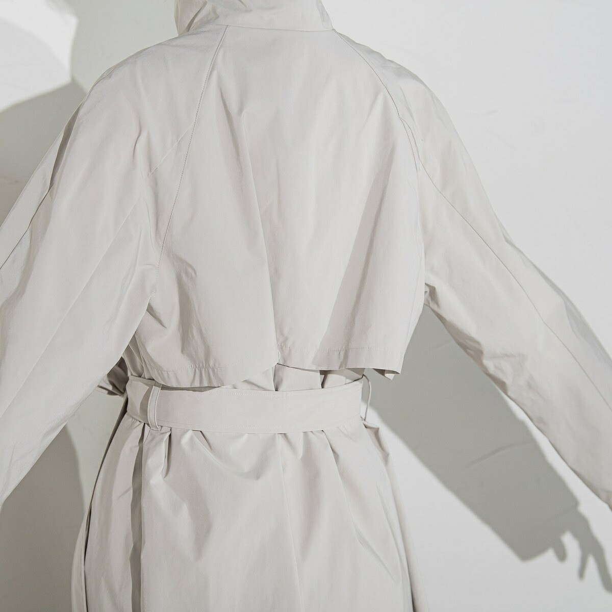 楽天市場】トレンチ風デザインリサイクルアーティローザコート≪洗濯機