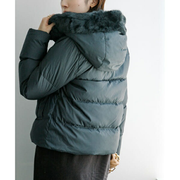 楽天市場】ラビットフードストレッチショートダウン／アーバンリサーチ