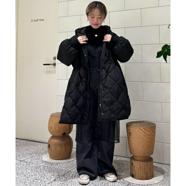 楽天市場】キルティングドロストダウンコート／アーバンリサーチ