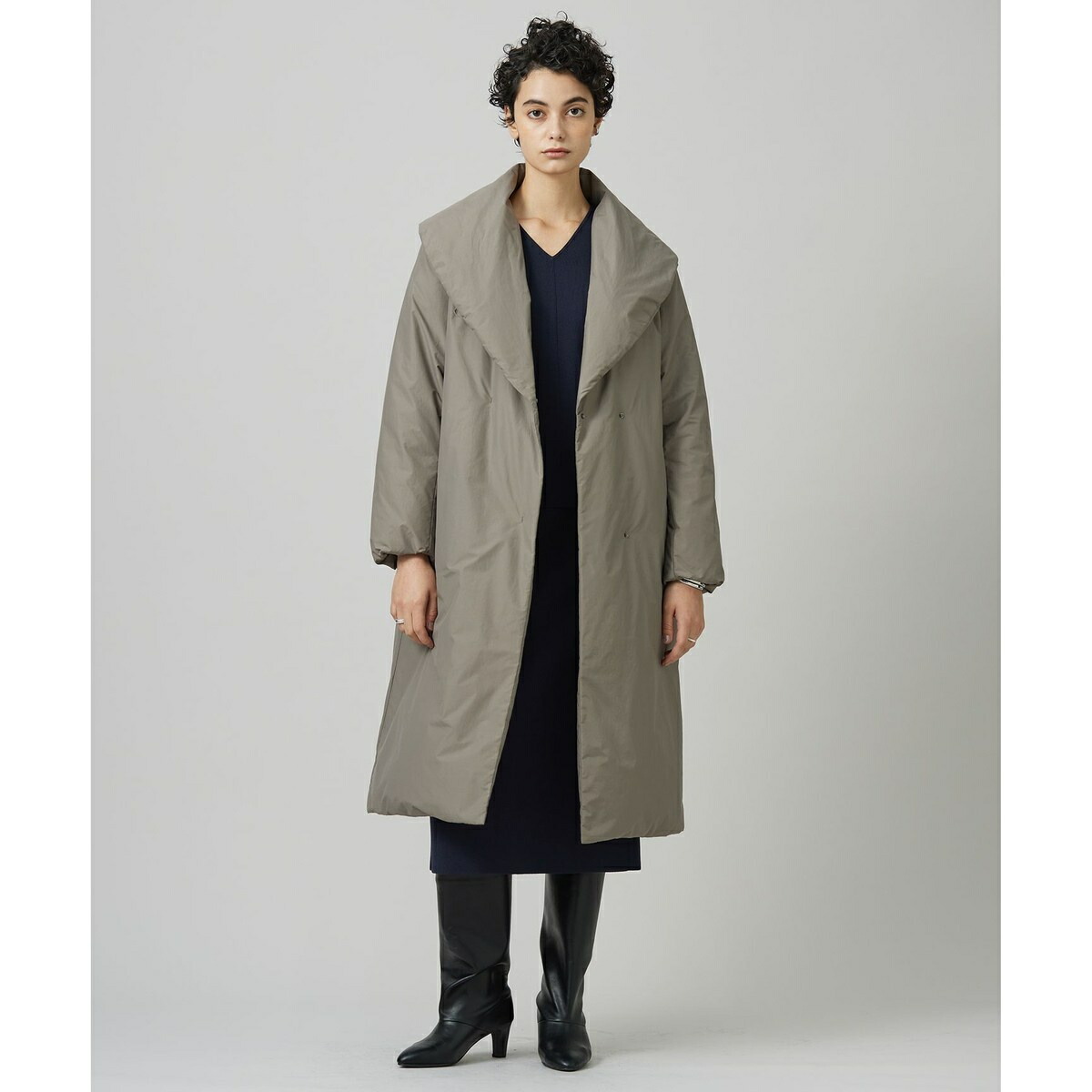 楽天市場】ADSダウン ショールカラーコート／ICB（ICB） : 丸井