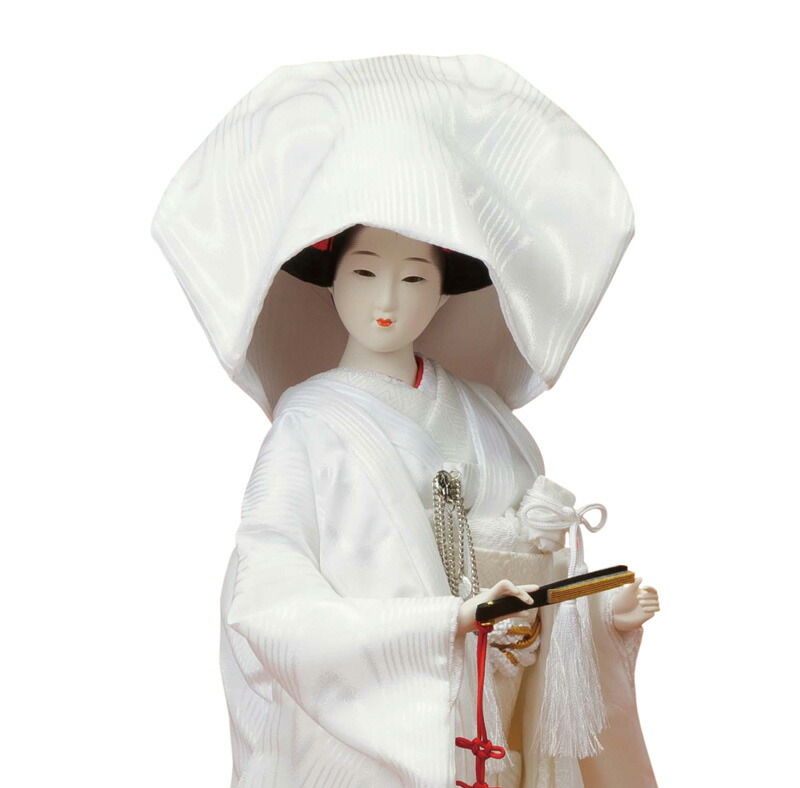 楽天市場】日本人形 尾山人形 人形単品 寿喜代作 極上本頭 ことほぎ 白