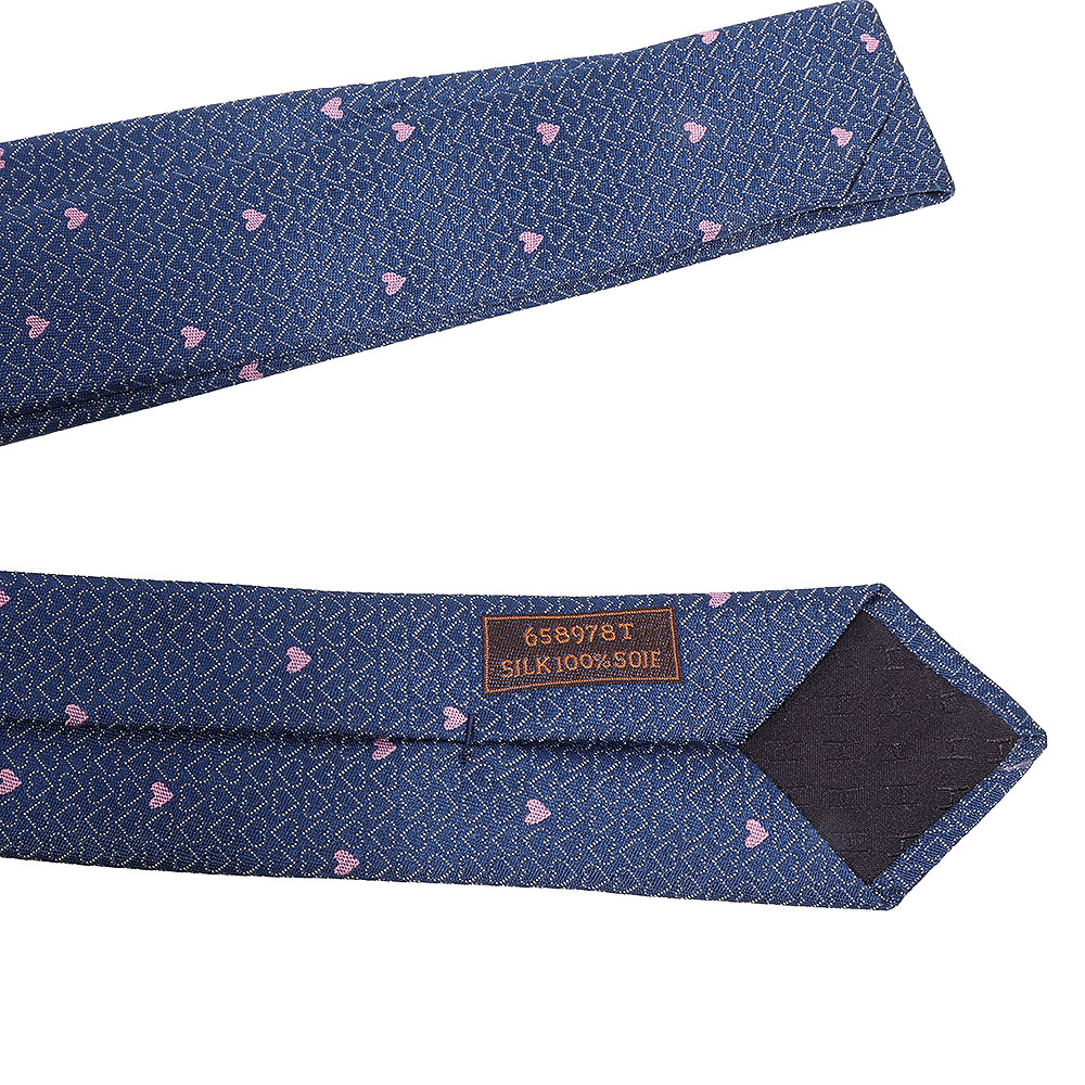楽天市場】HERMES(エルメス) ネクタイ ハート ネイビー シルク 【中古