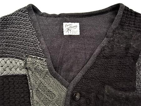 楽天市場】PORTER CLASSIC（ポータークラシック）【H/W PATCHWORK KNIT