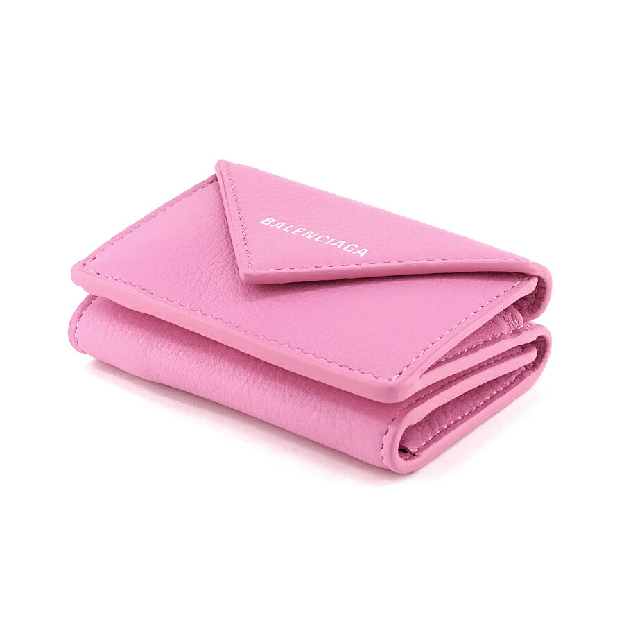 楽天市場】バレンシアガ BALENCIAGA 財布 三つ折り ペーパー ミニ
