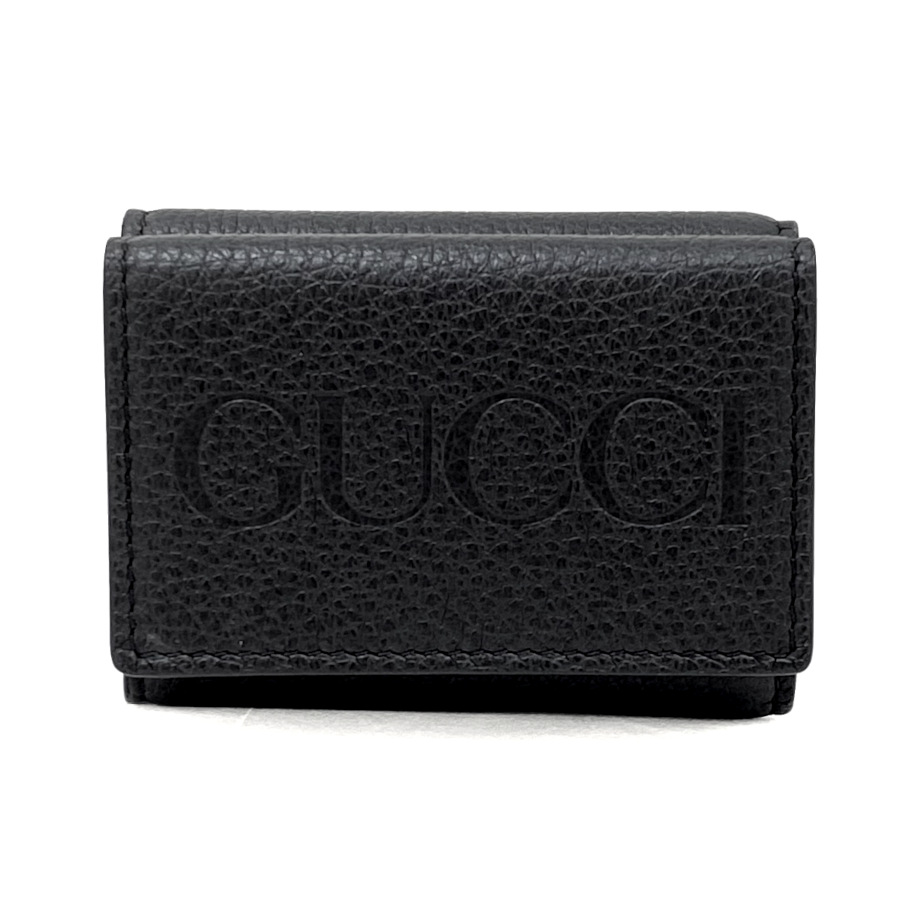 楽天市場】グッチ GUCCI ロゴ ミニウォレット 財布 三つ折り ミニ財布
