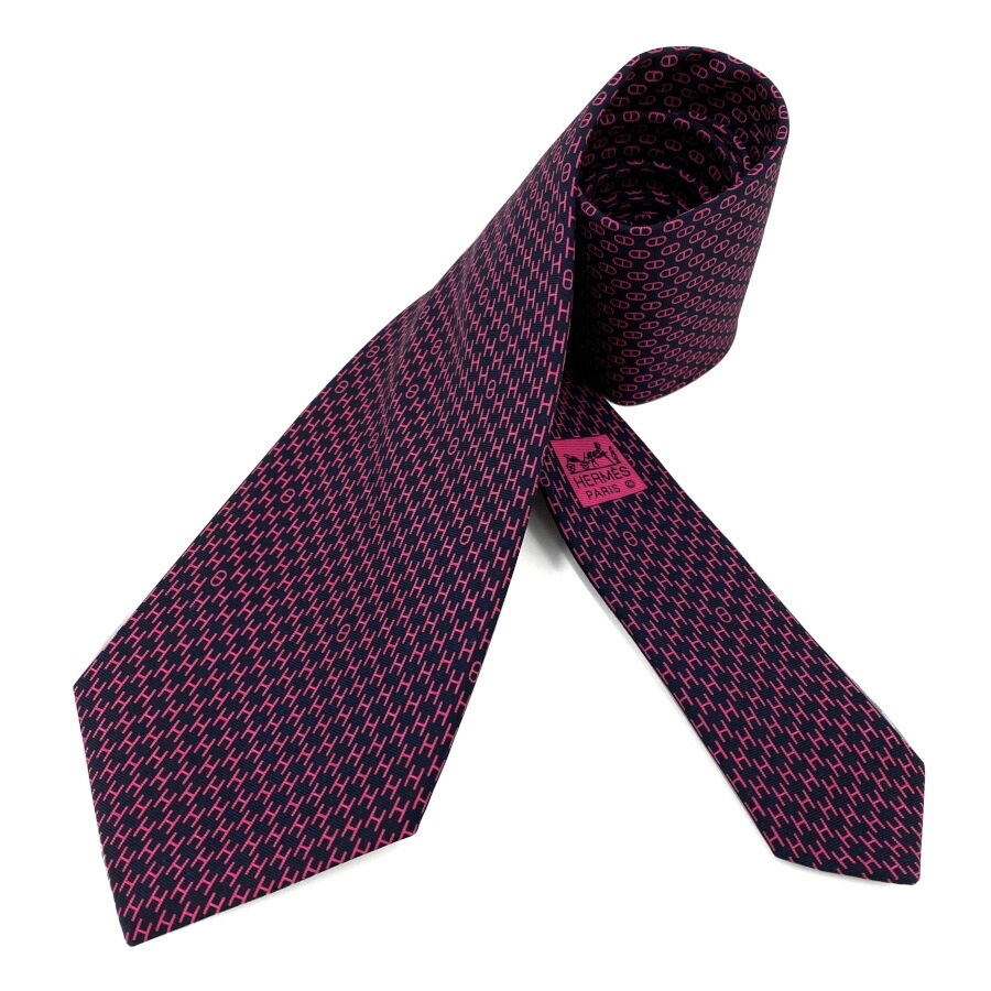 楽天市場】☆ラッピング無料☆ エルメス HERMES ネクタイ ツイルタイ
