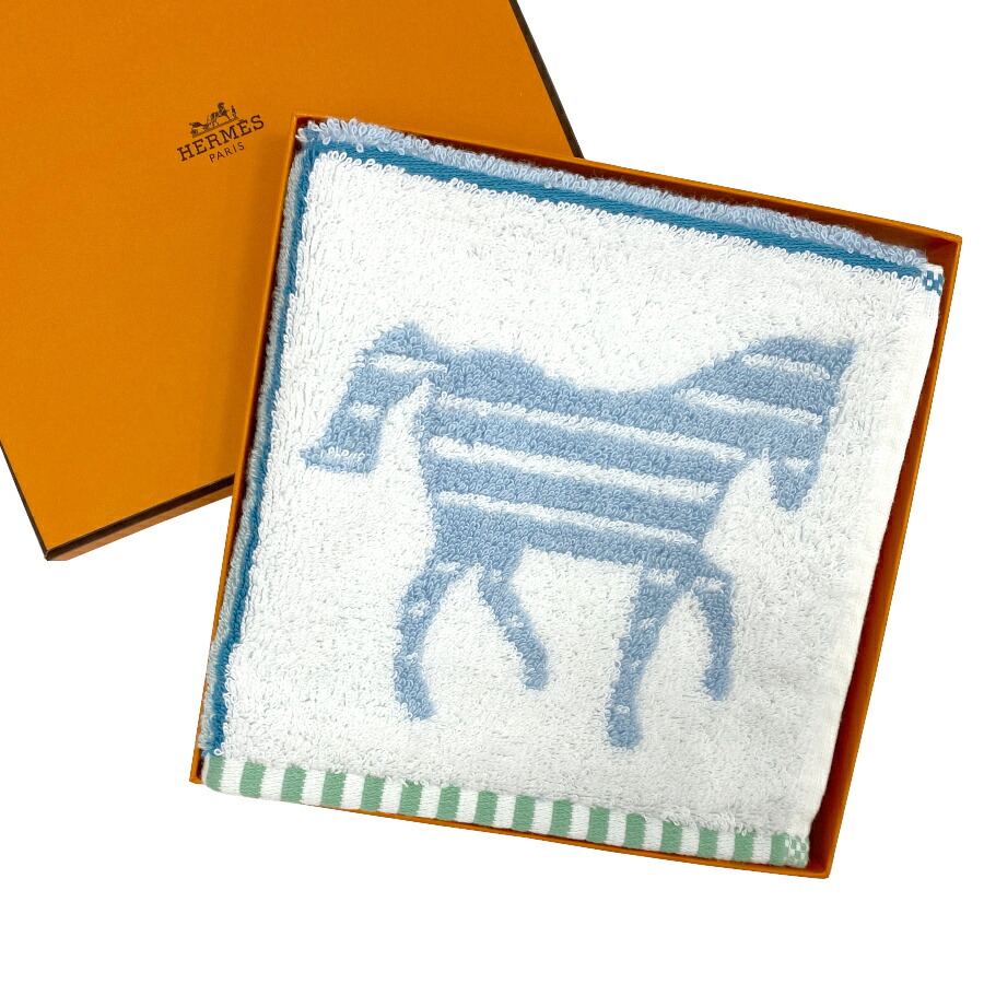 楽天市場】【新品】エルメス HERMES ハンドタオル カレタオル アダダ