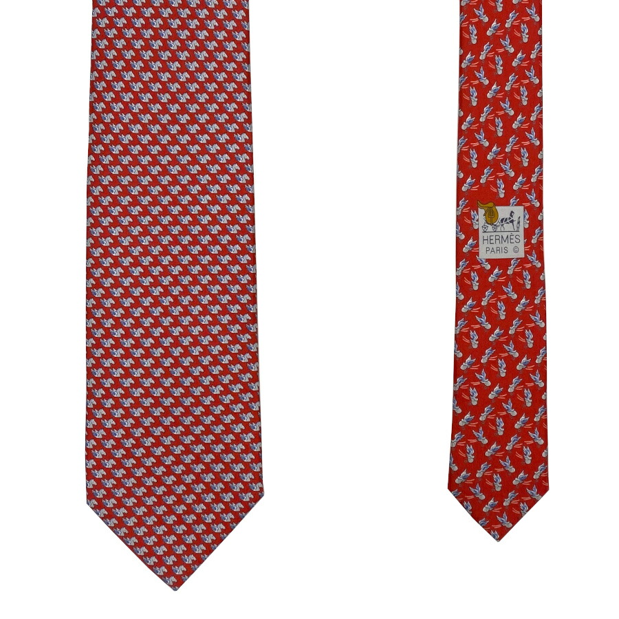 楽天市場】【新品】 エルメス HERMES ネクタイ シルクツイルタイ