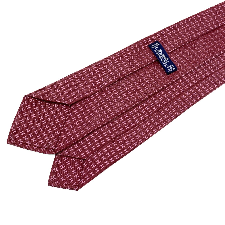 楽天市場】【新品】エルメス HERMES ネクタイ H織りタイ バイカラー