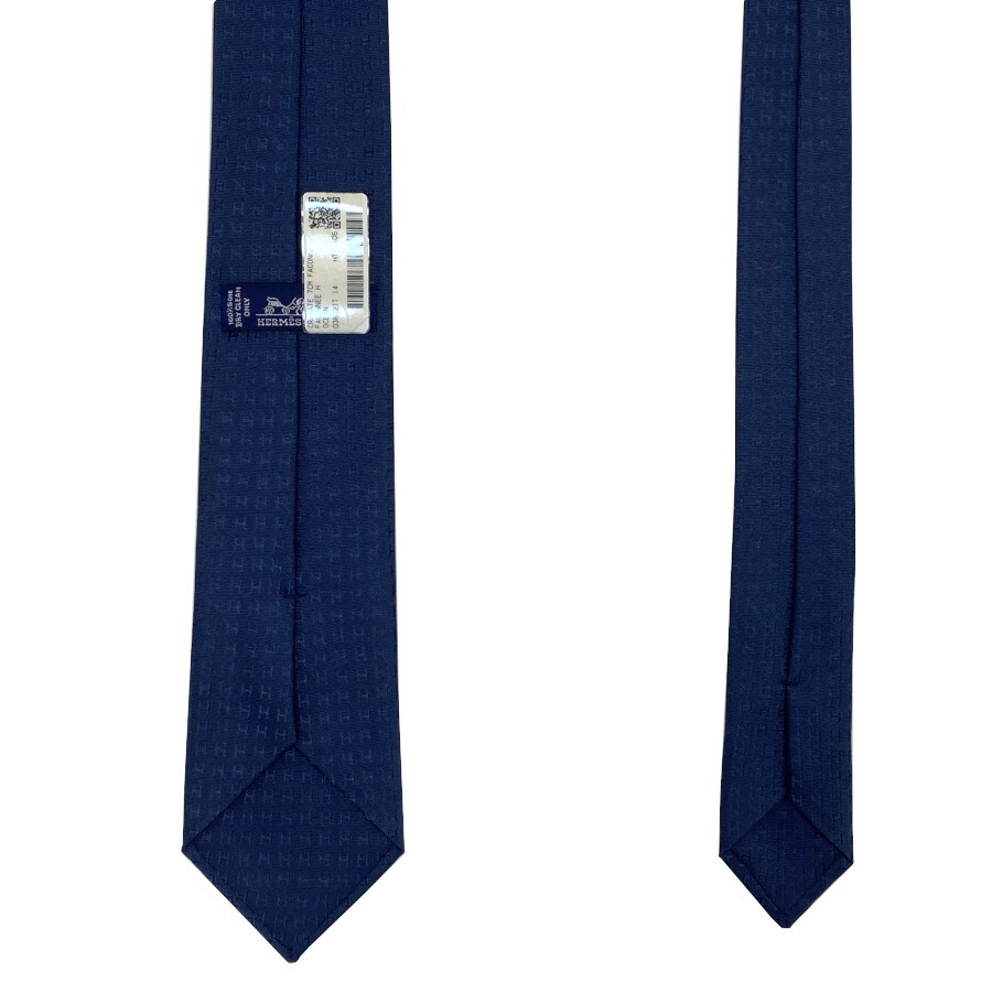 楽天市場】【新品】エルメス HERMES ネクタイ H織りタイ 《ファソネ H