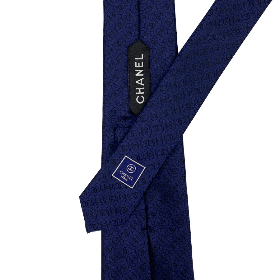 楽天市場】【新品】CHANEL シャネル ネクタイ シルクタイ ロゴ CC