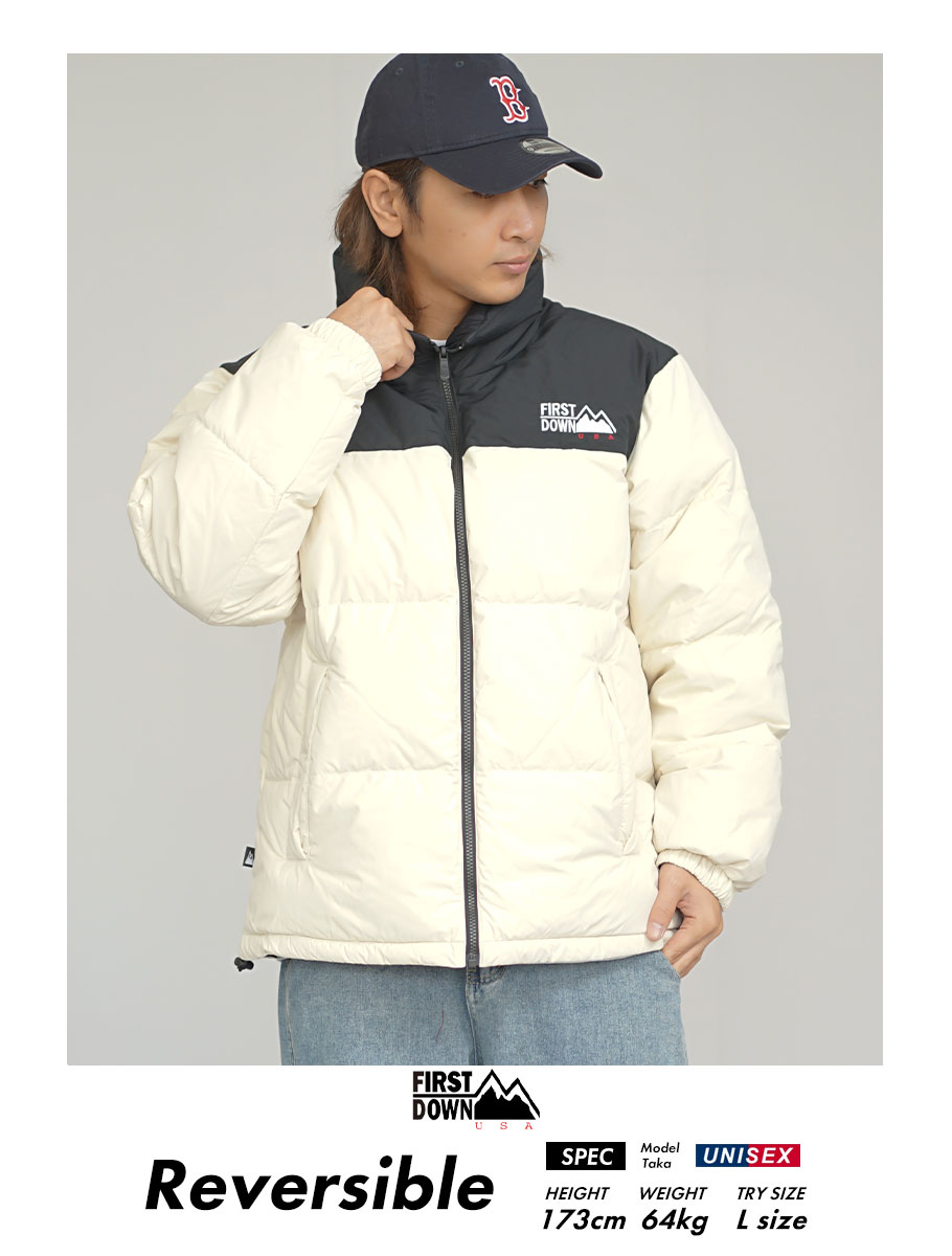 楽天市場】FIRST DOWN USA ファーストダウン バブル ダウンジャケット