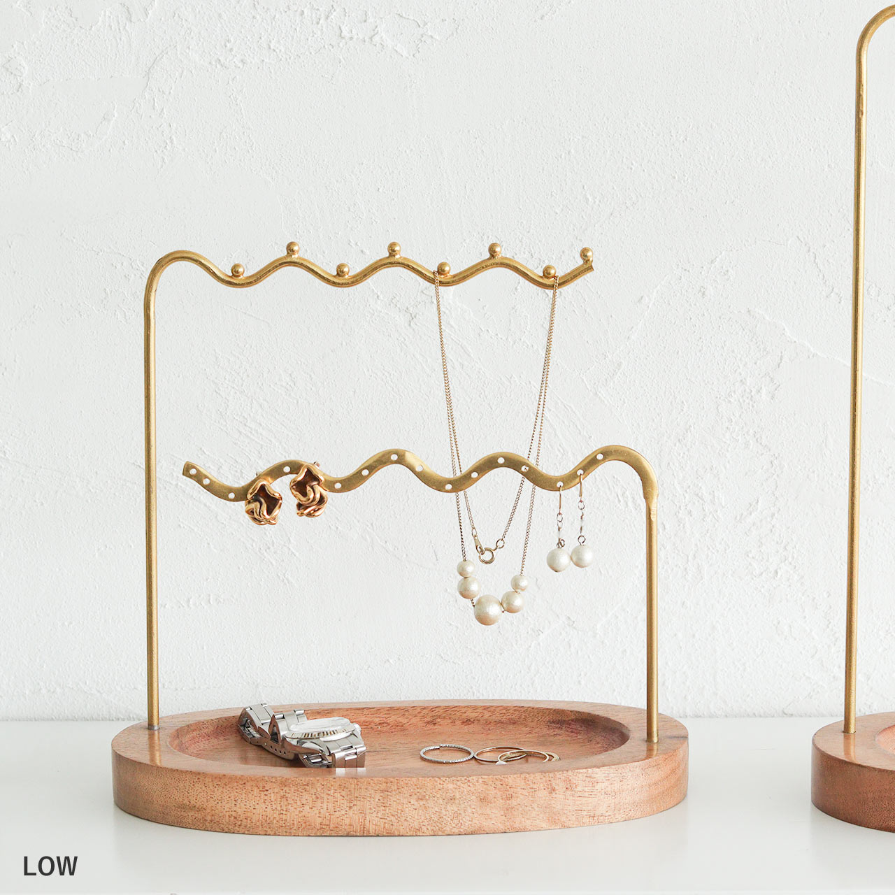 楽天市場】【公式】アクセサリースタンド 木製 ネックレス ジュエリー