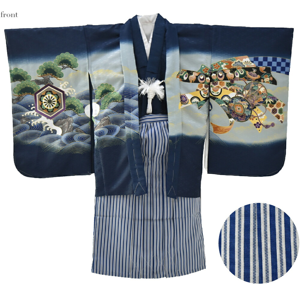楽天市場】＼スーパーセール／ 七五三 着物 男の子 5歳 袷用