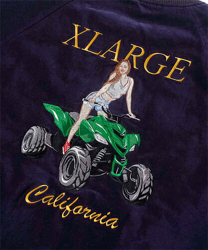 楽天市場】XLARGE エクストララージ VELOR SOUVENIR JACKET ベロア