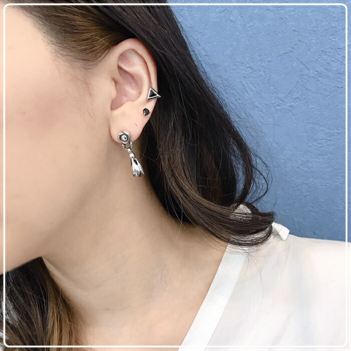 楽天市場】【LONE ONES ロンワンズ】Flow Link with Tear Bell Earring