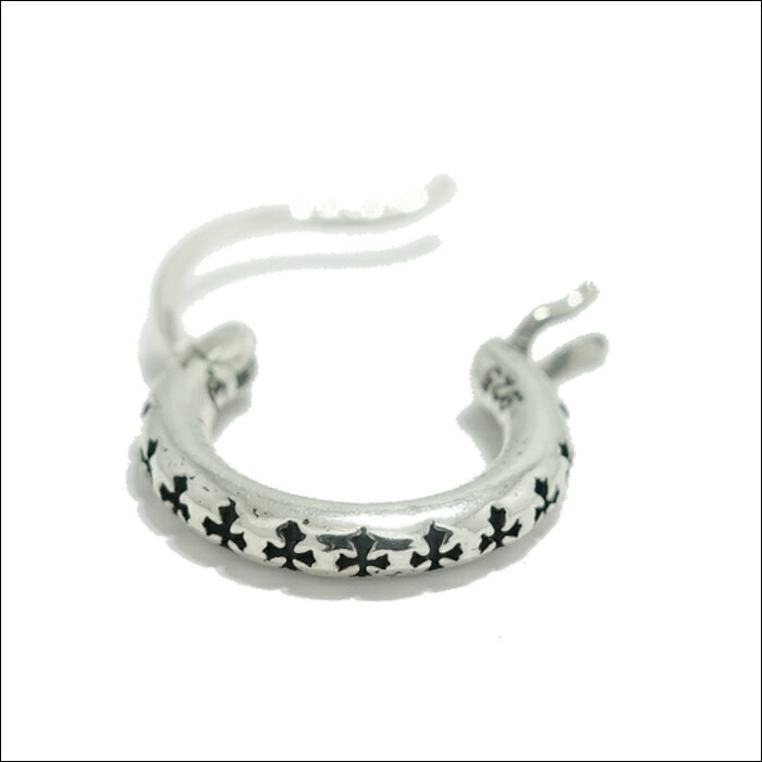 楽天市場】【CHROME HEARTS クロムハーツ】Tiny TFL Hoop Earring