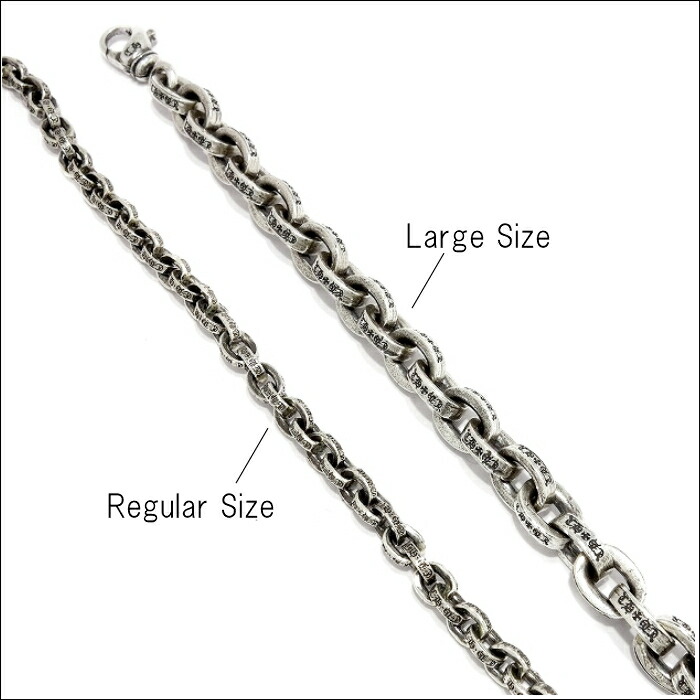 楽天市場】【CHROME HEARTS クロムハーツ】Paper Chain Large Bracelet