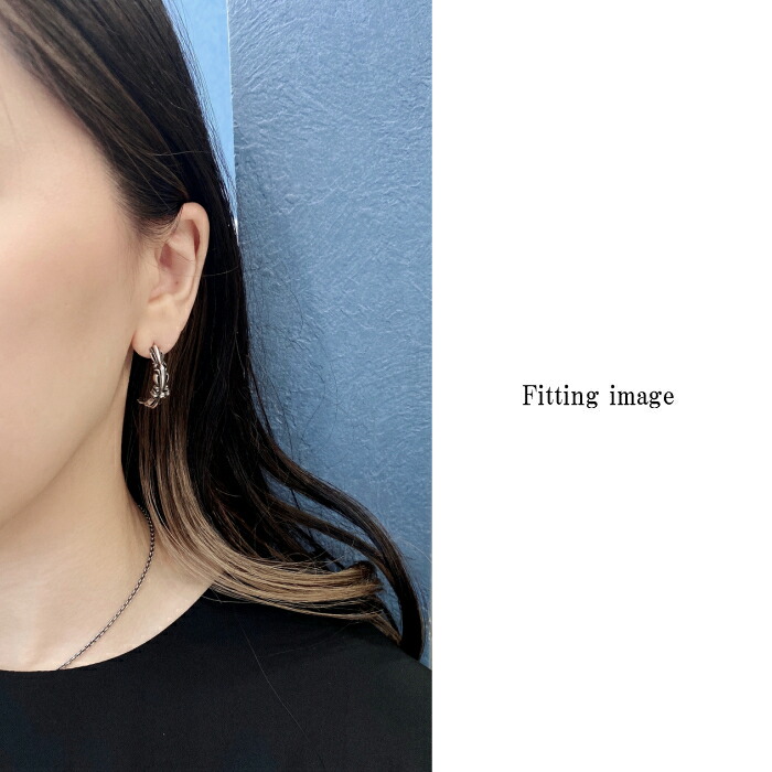 楽天市場】【CHROME HEARTS クロムハーツ】Double Floral Cross Hoop