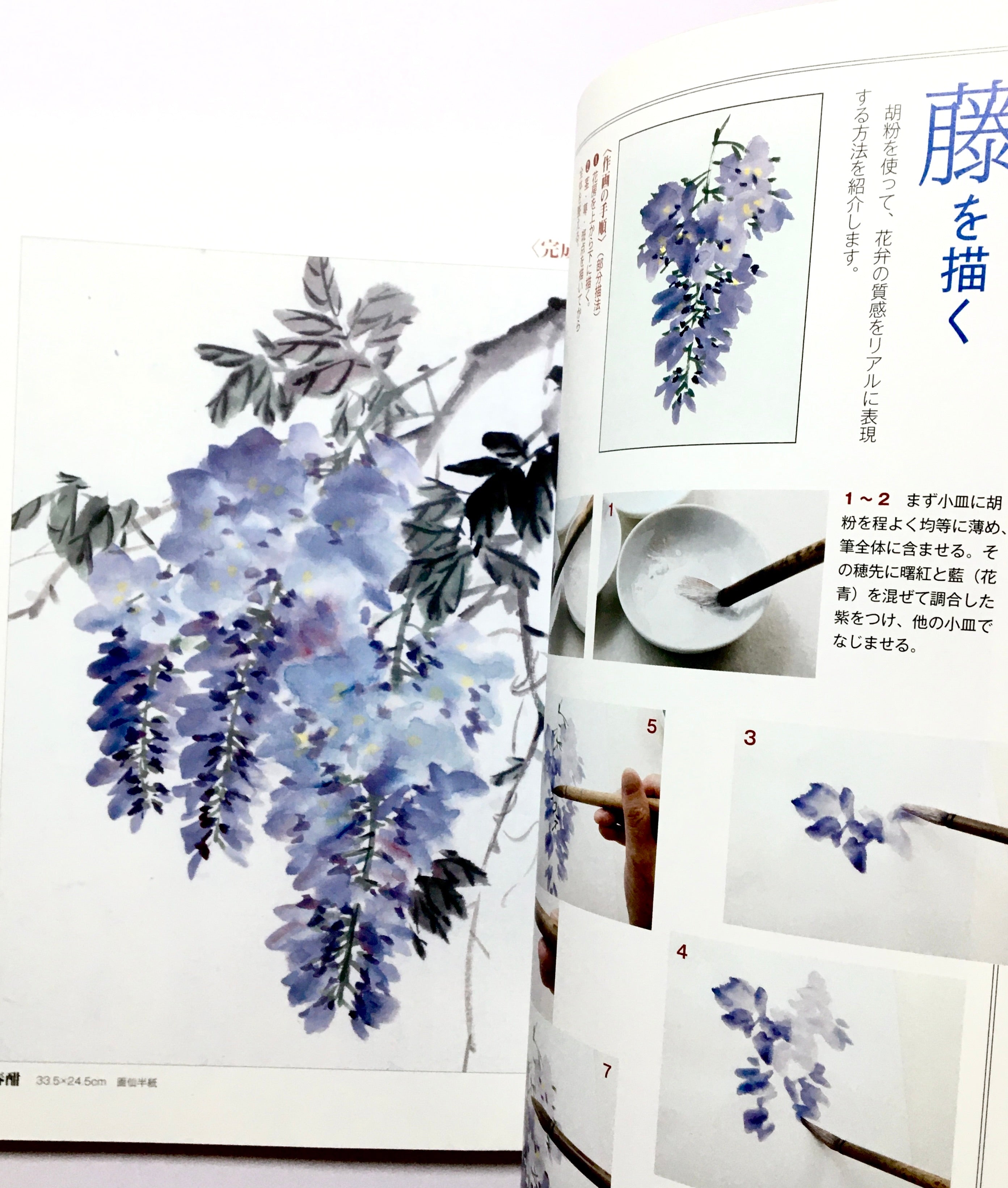 墨技の発見 花を描く 春・夏篇: 水墨画競作シリーズ – Tsubaki