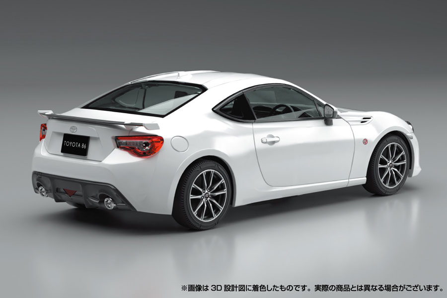 楽プラ スナップキット No.8-CW トヨタ 86(クリスタルホワイトパール