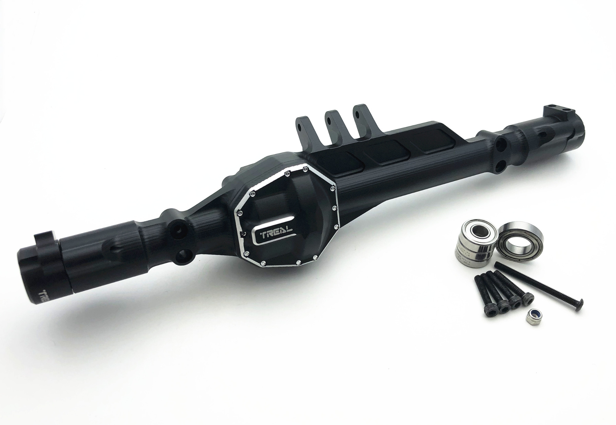 Treal Aluminum 7075 Rear Axle Housing CNC Machined for Axial RBX10