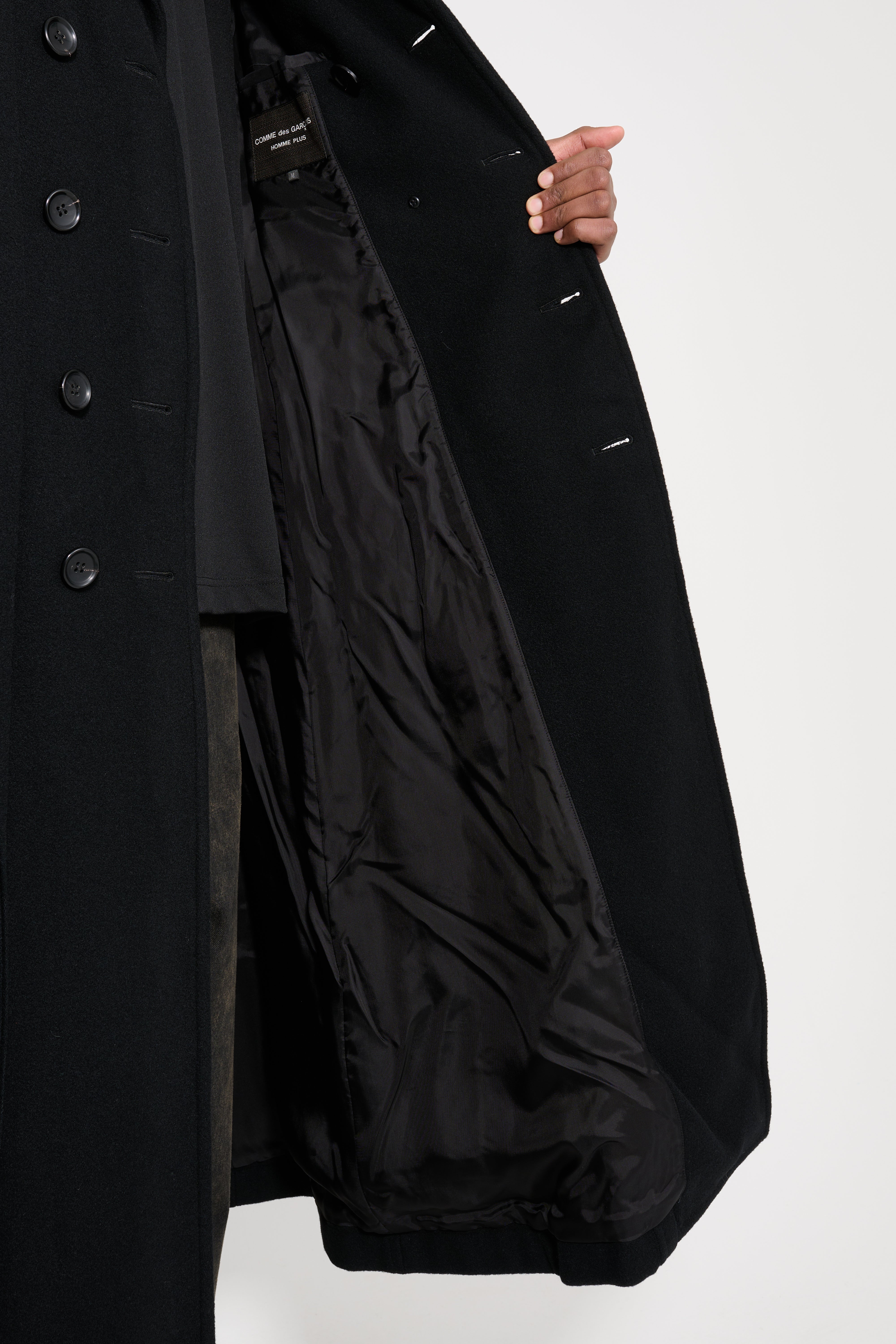 Comme des Garçons Homme Plus Tailored Coat Black – Très Bien