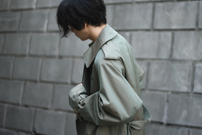 AURALEE -Finx Chambray Trench Coat- | twelve blog