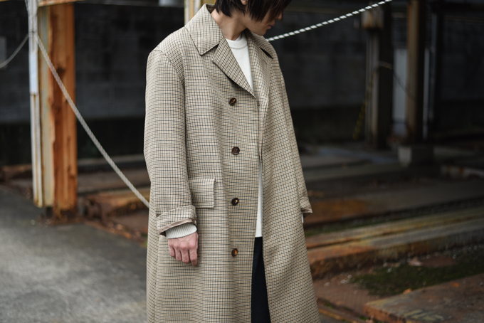 AURALEE -Check Long Coat & Beaver Melton Coat- | twelve blog
