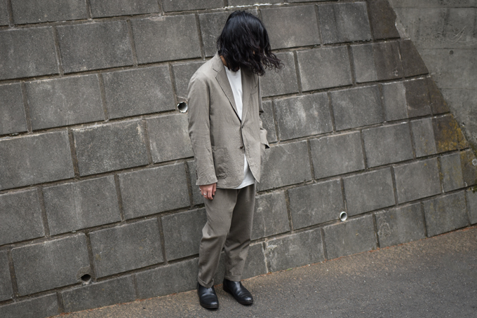 COMOLI -Wool 2B Jacket & 2tuck Pants- | twelve blog