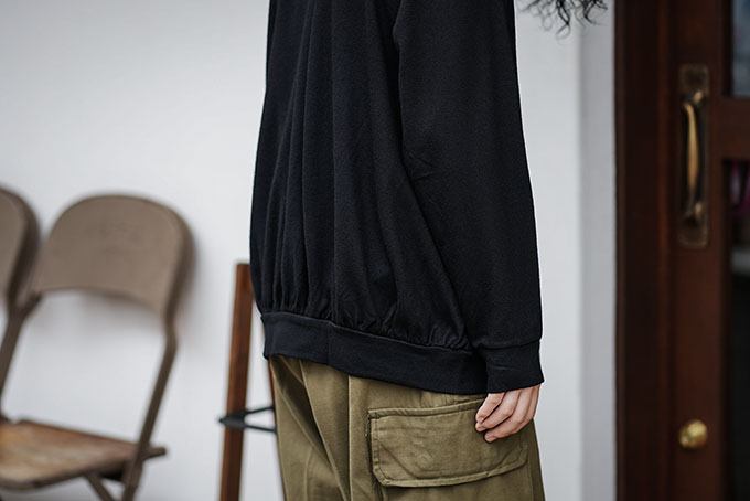COLINA -Super140'S Washable Wool Sweat- | twelve blog