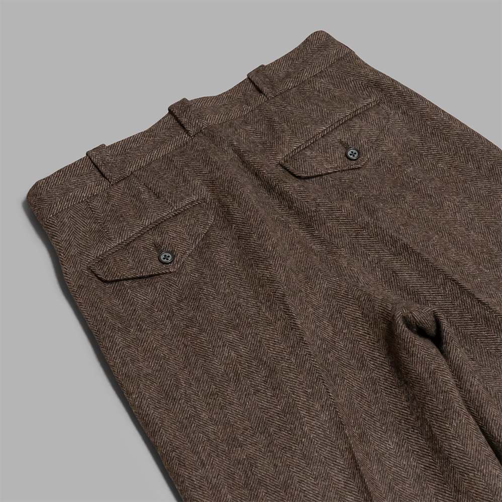MAATEE&SONS / Kenedy (Brown Herringbone) | twelve