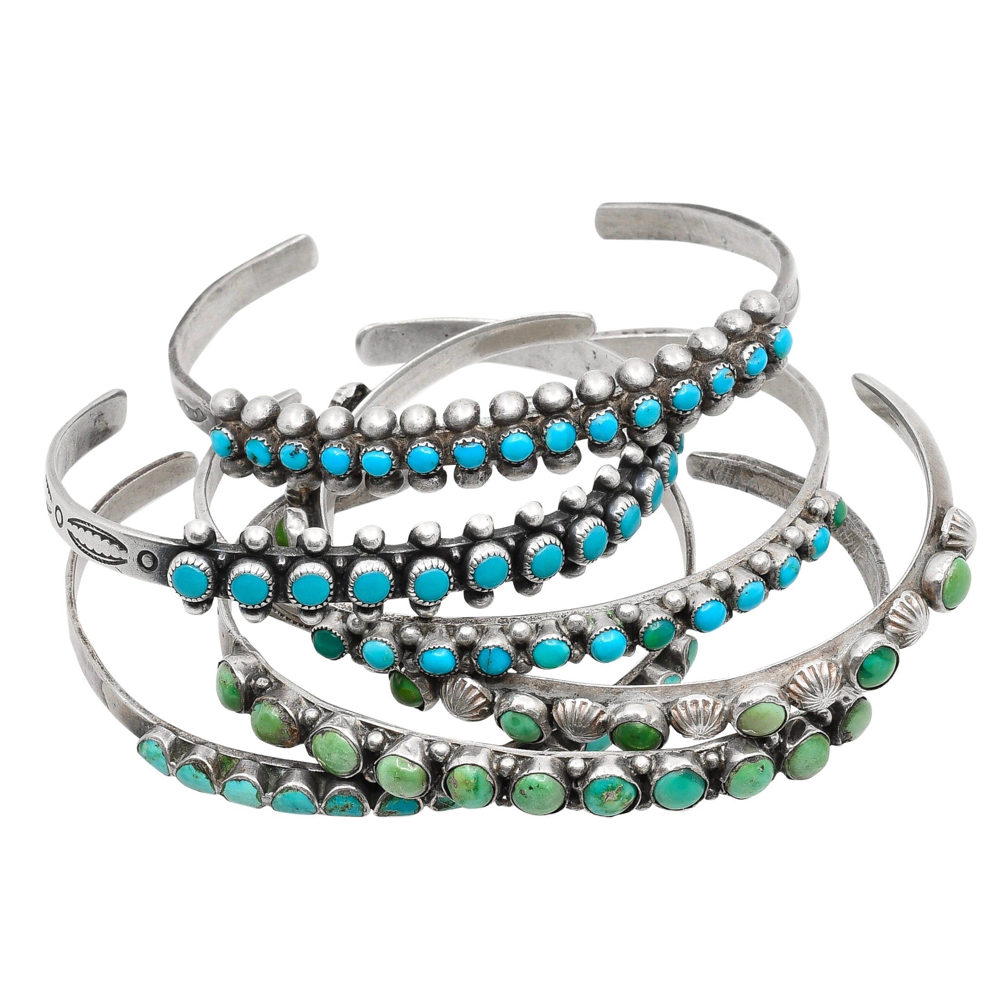 Vintage Bell Trading Post Snake Eye Turquoise Bracelet – Turquoise