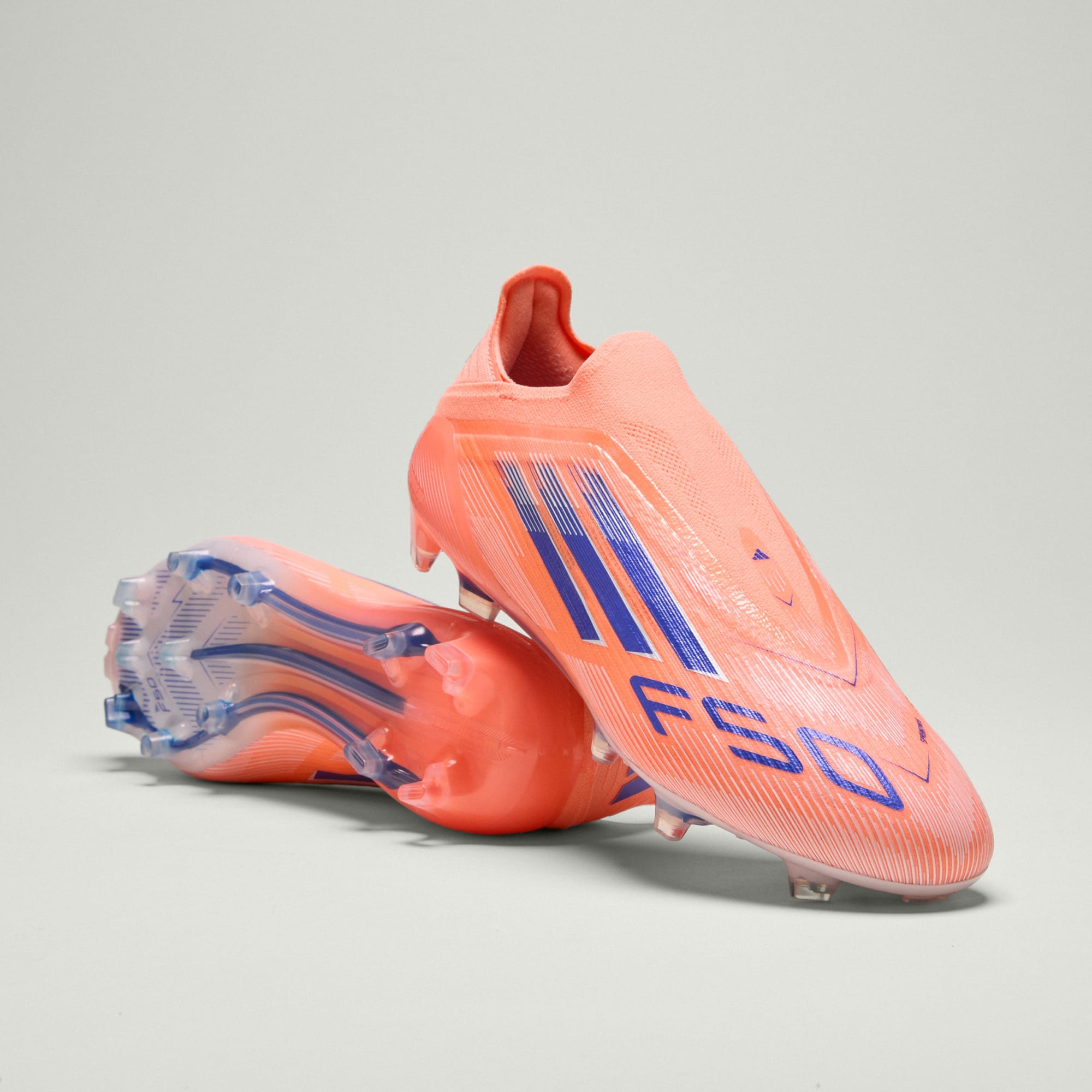 F50 Elite Laceless FG [Beam Orange/Lucid Blue/Cloud White] – Tursi