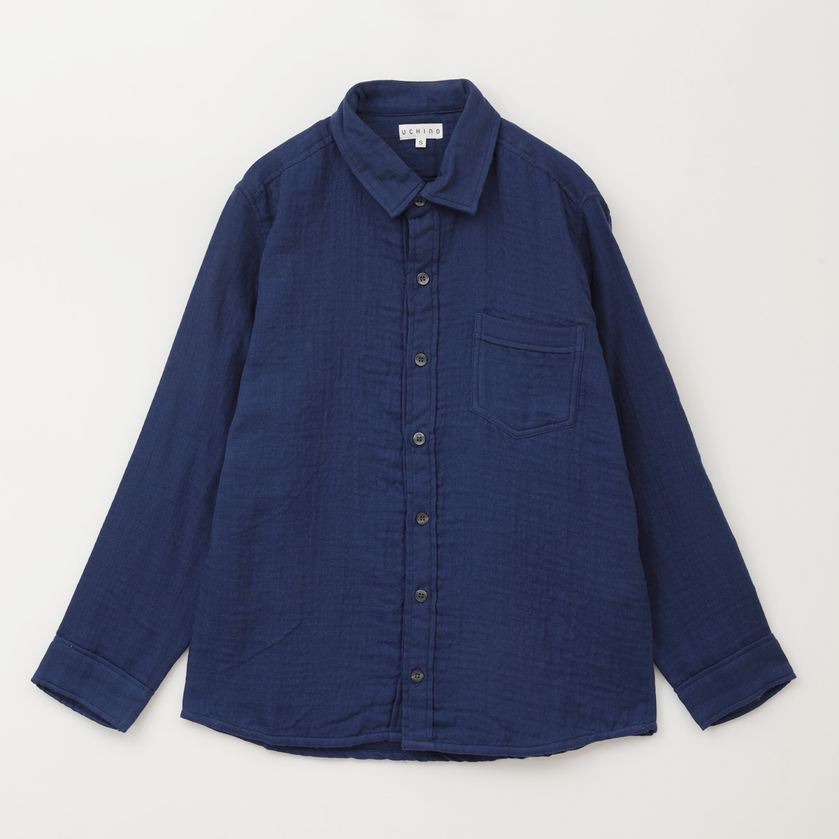 マシュマロガーゼ シャツ ユニセックス（RTF95010）-UCHINO-UCHINO