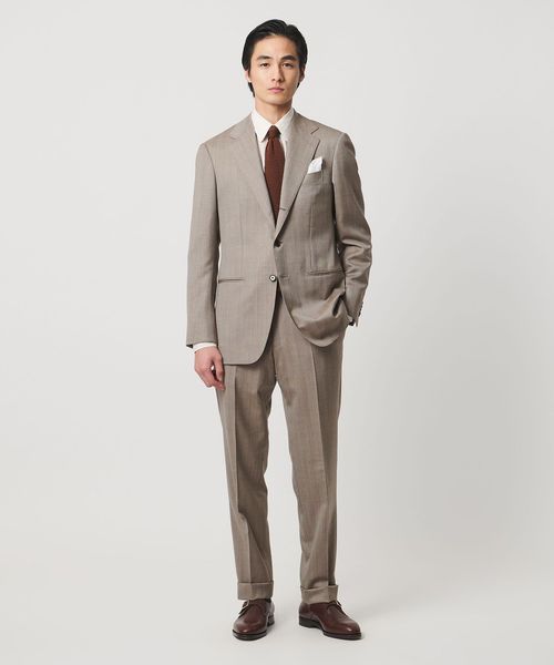 Vitale Barberis Canonico シャドーストライプ シングル 3ボタン