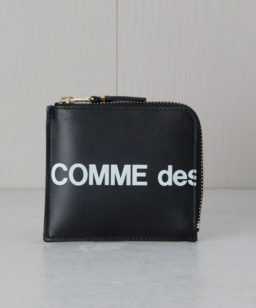 COMME des GARCONS Wallet＞LOGO ZIP MINI WALLET/ウォレット